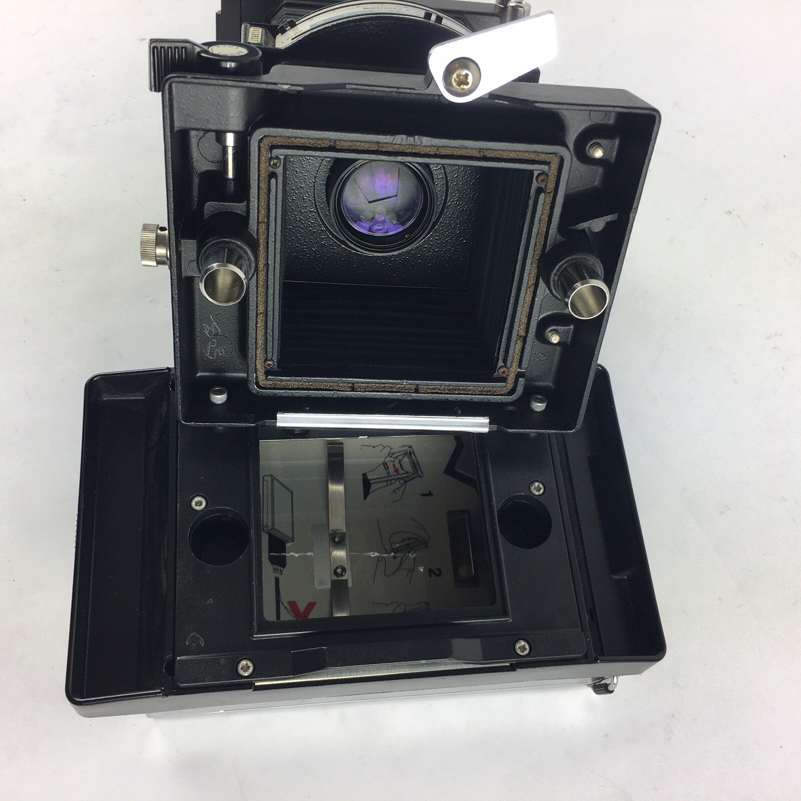 TEKTRONIX OSCILLOSCOPE C-30 SERIES CAMERA PACK FILM BACK with C-30B CAMERA PART