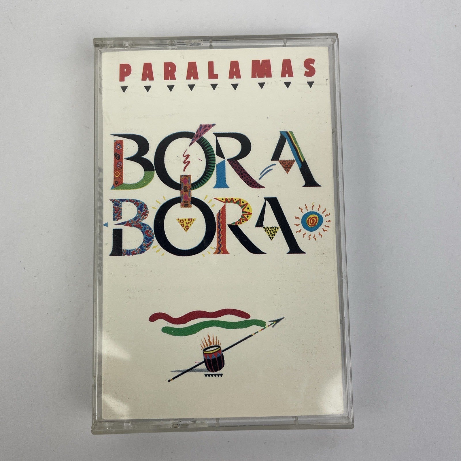 Paralamas - Bora Bora - Rare Cassette Tape Argentina Pressing 1989 Intuition
