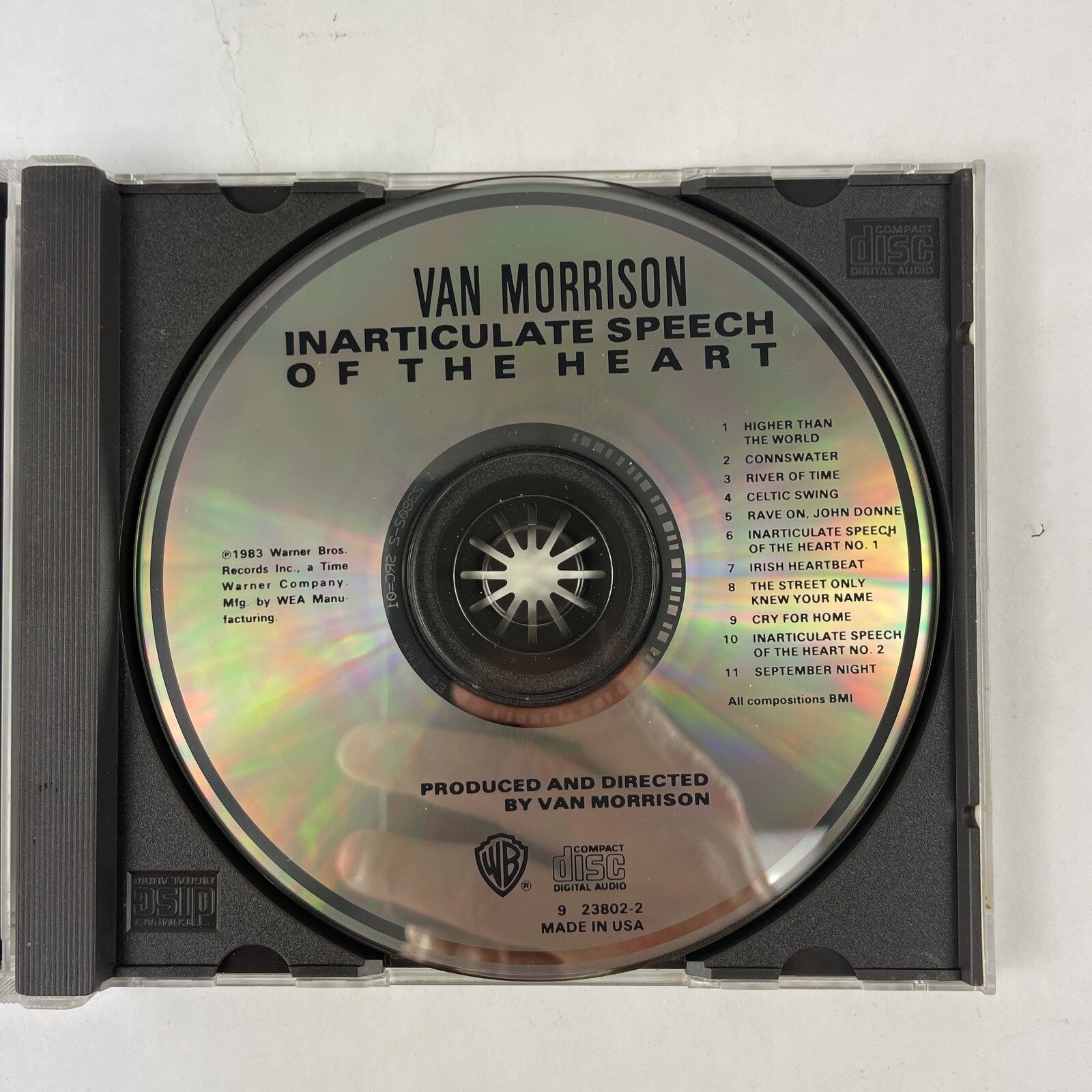 Van Morrison - Inarticulate Speech Of The Heart CD #16