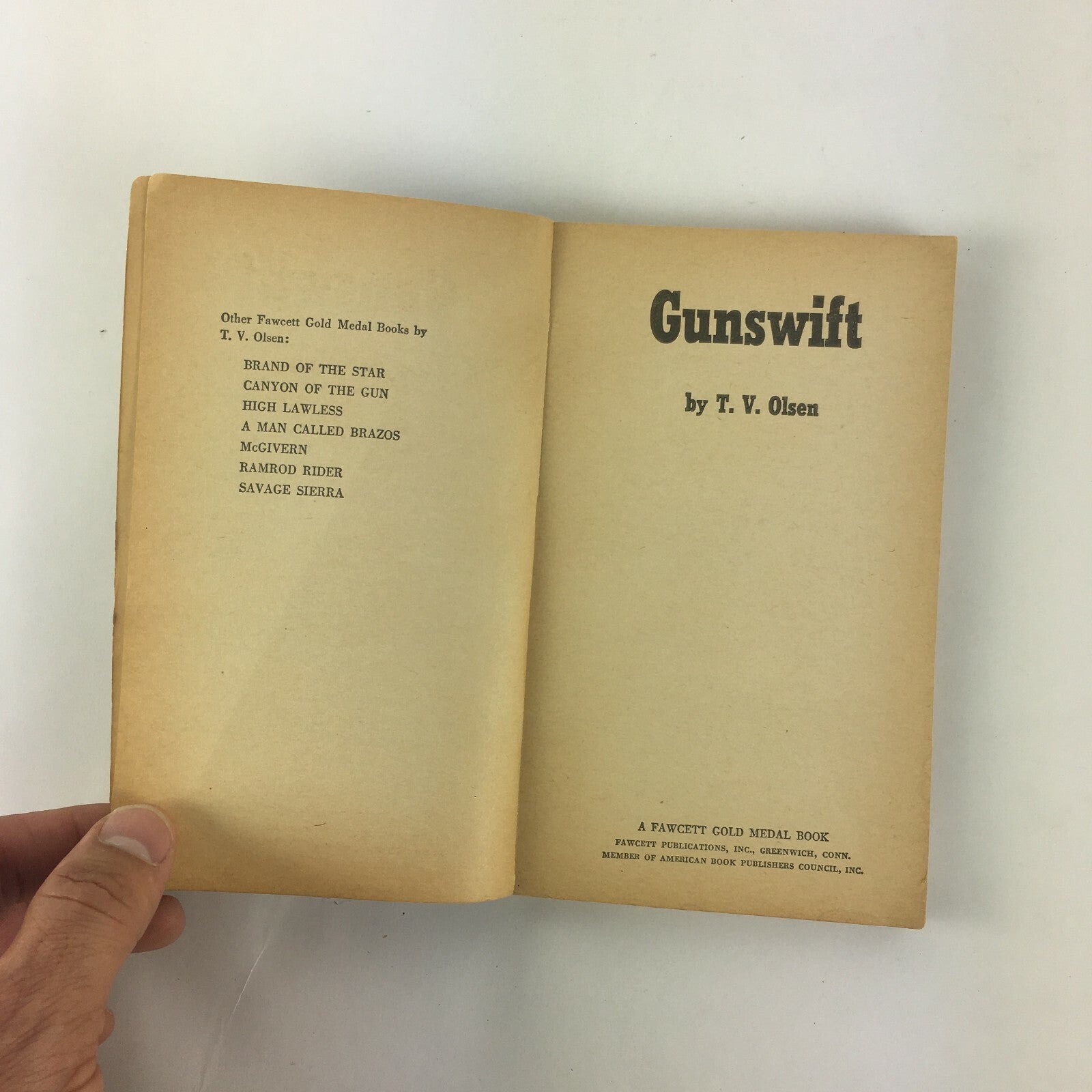T.V.Olsen Gunswift They had reduced his home to ashes, killed off his family