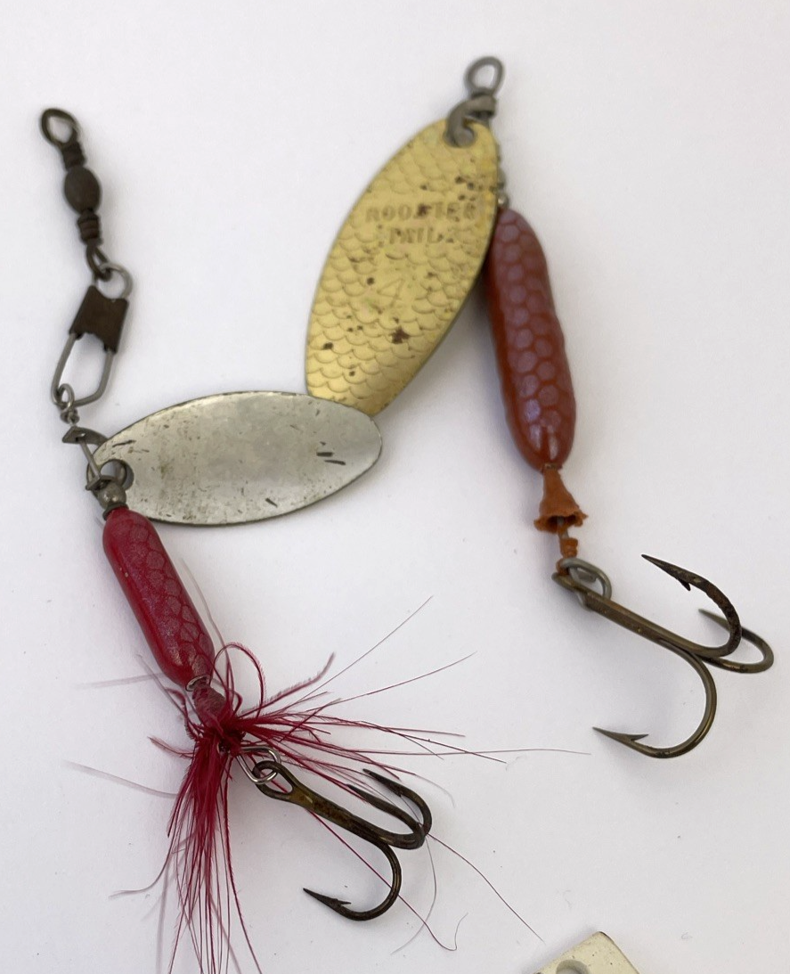 Trout Salmon Fishing Lure Huge Lot Kastmaster Luhr Jensen Phoebe Mac Dan Z-Ray +