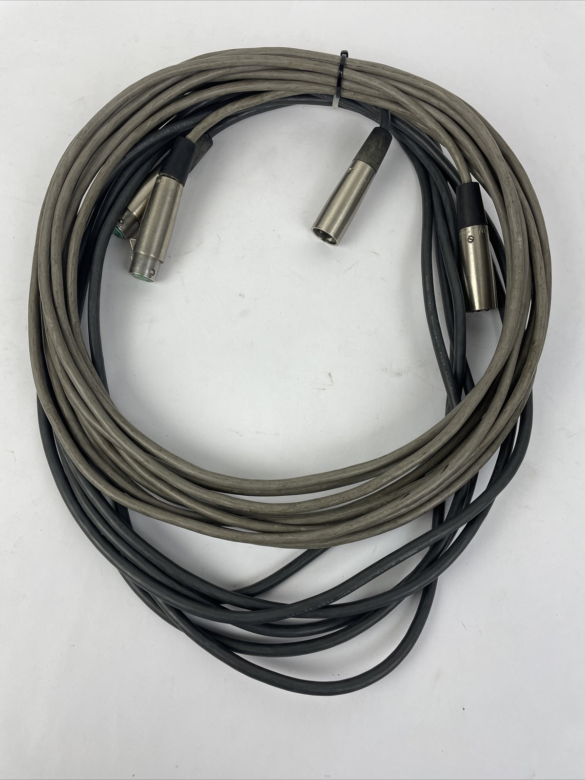 2 x SWITCHCRAFT XLR Microphone Cable Male To Female 3-Pin Mic Audio Lead