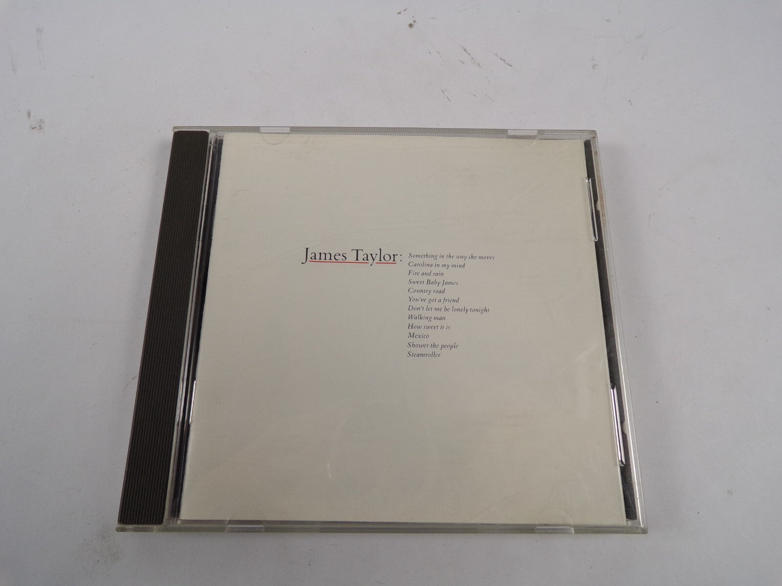 James Taylor Something in the Way She Moves Carolina In My Mind SteamrollerCD#51