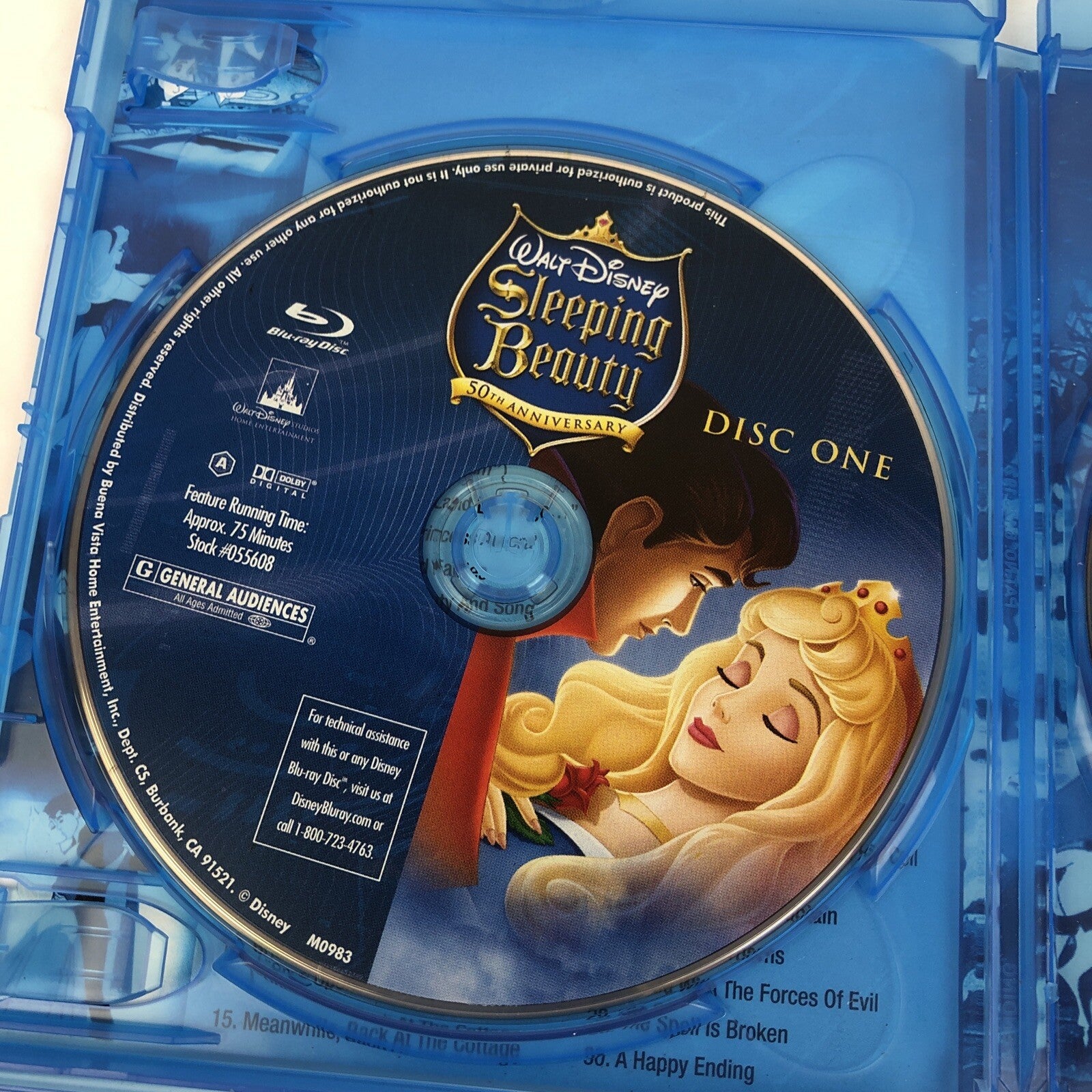 Sleeping Beauty (Blu-ray, 2-Disc Set, Platinum Edition) + Disney Tangled Blu-Ray