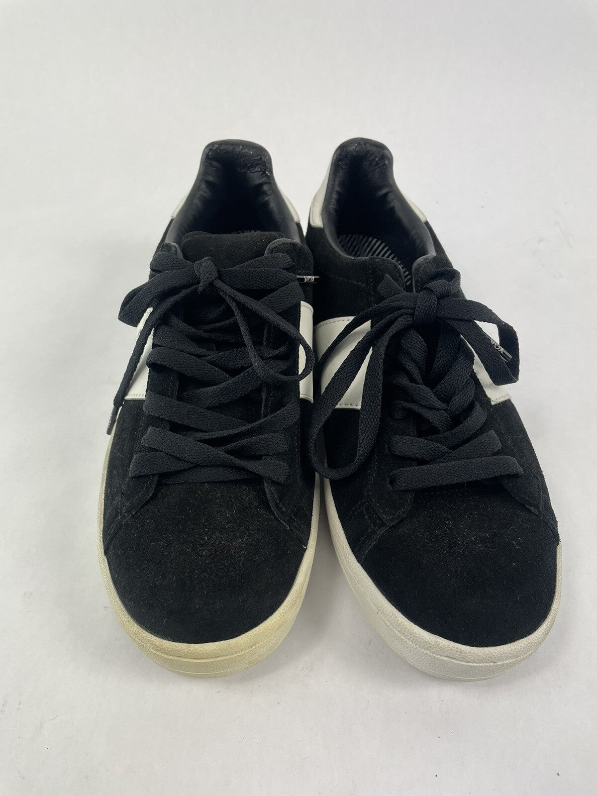 Gourmet Footwear Rossil Black Suede Sneakers skate shoes- Size 8.5.