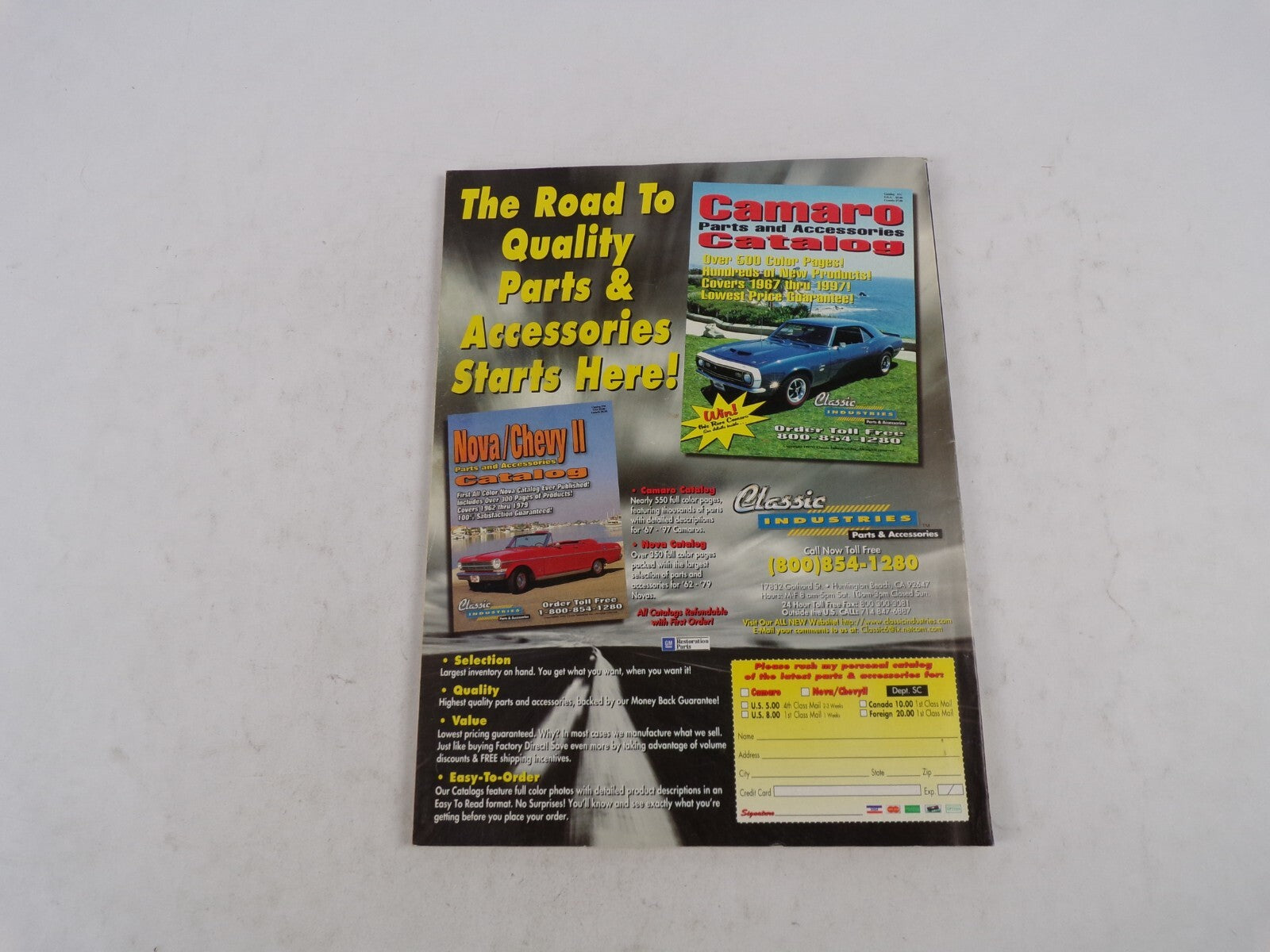 January 1998 Super Chevy Muscle-In The New Year Hot Cars,New Starts Highlight '9