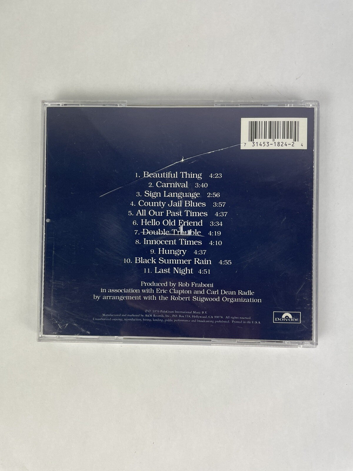 Eric Clapton - No Reason to Cry Cd (1996 Remastered) #5