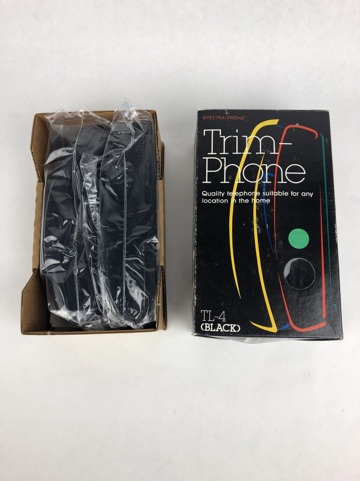 NIB Spectra Trim Phone Land Line High Quality Telephone TL-4 Black - FSTSHP