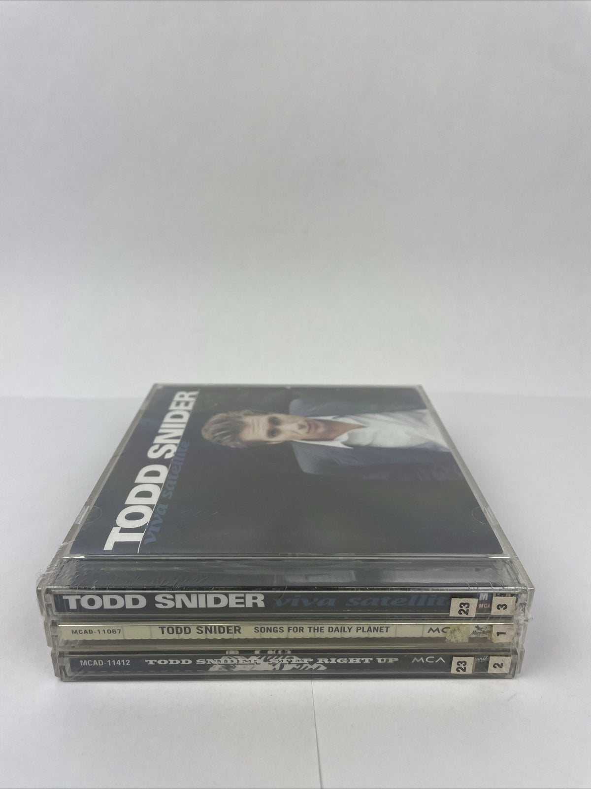 3 x Todd Snider CD - Step Right Up VIVA Satellite Songs for the Daily Planet S