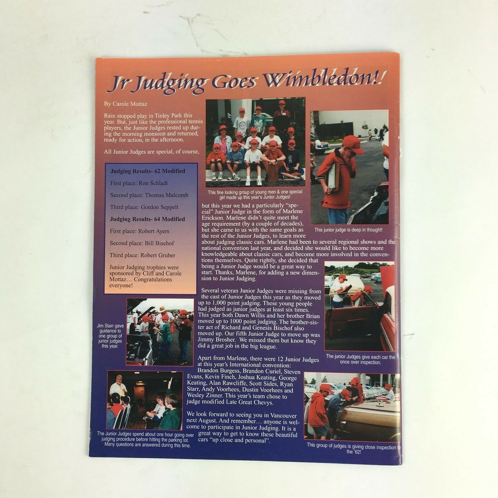 October 2001 Chevy Times Magazine Coverage 2001 International Convention