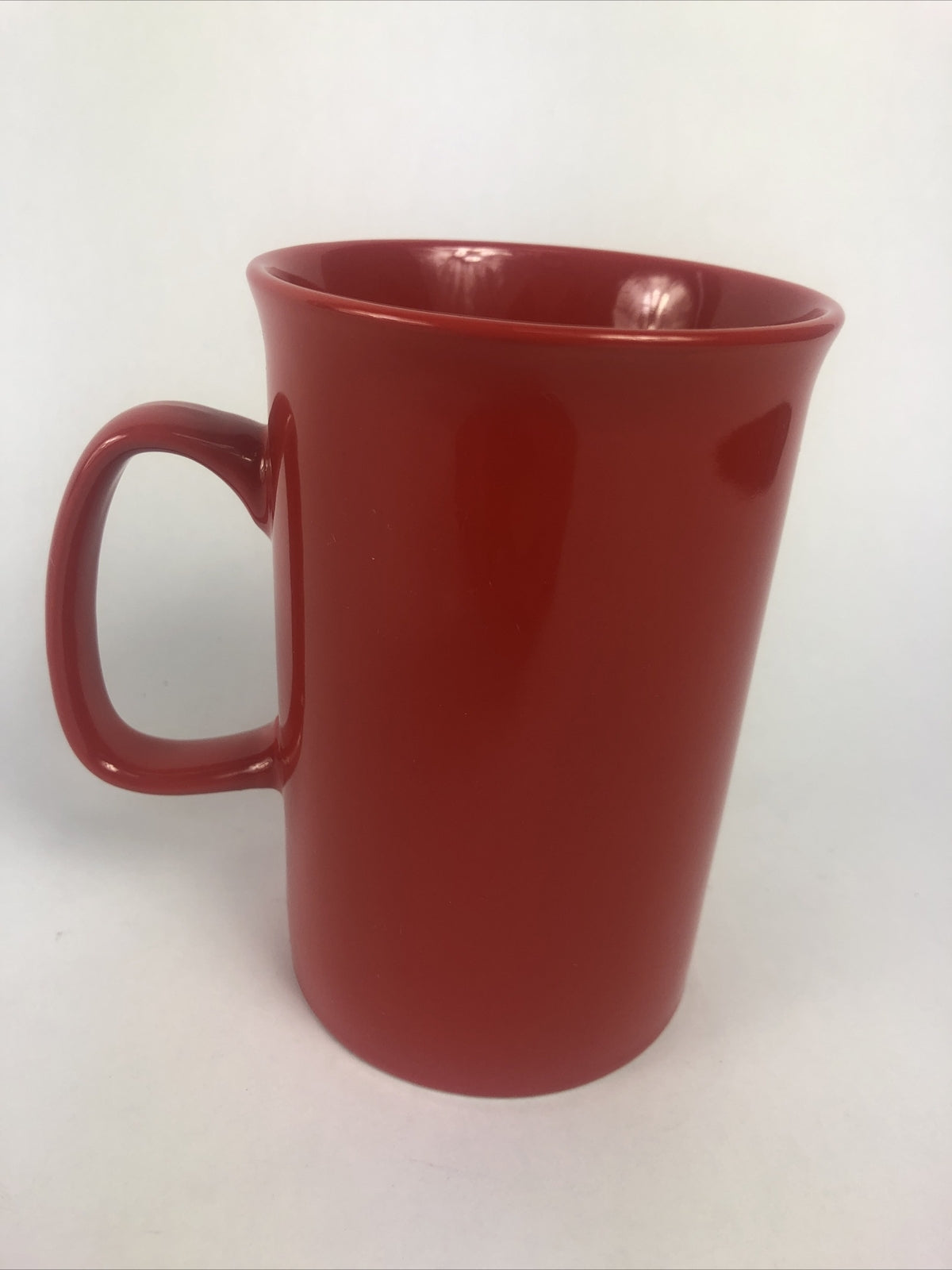 Starbucks Coffee 2020 Holiday Christmas Solid Red 11 oz Ceramic Tall Mug - LOOK
