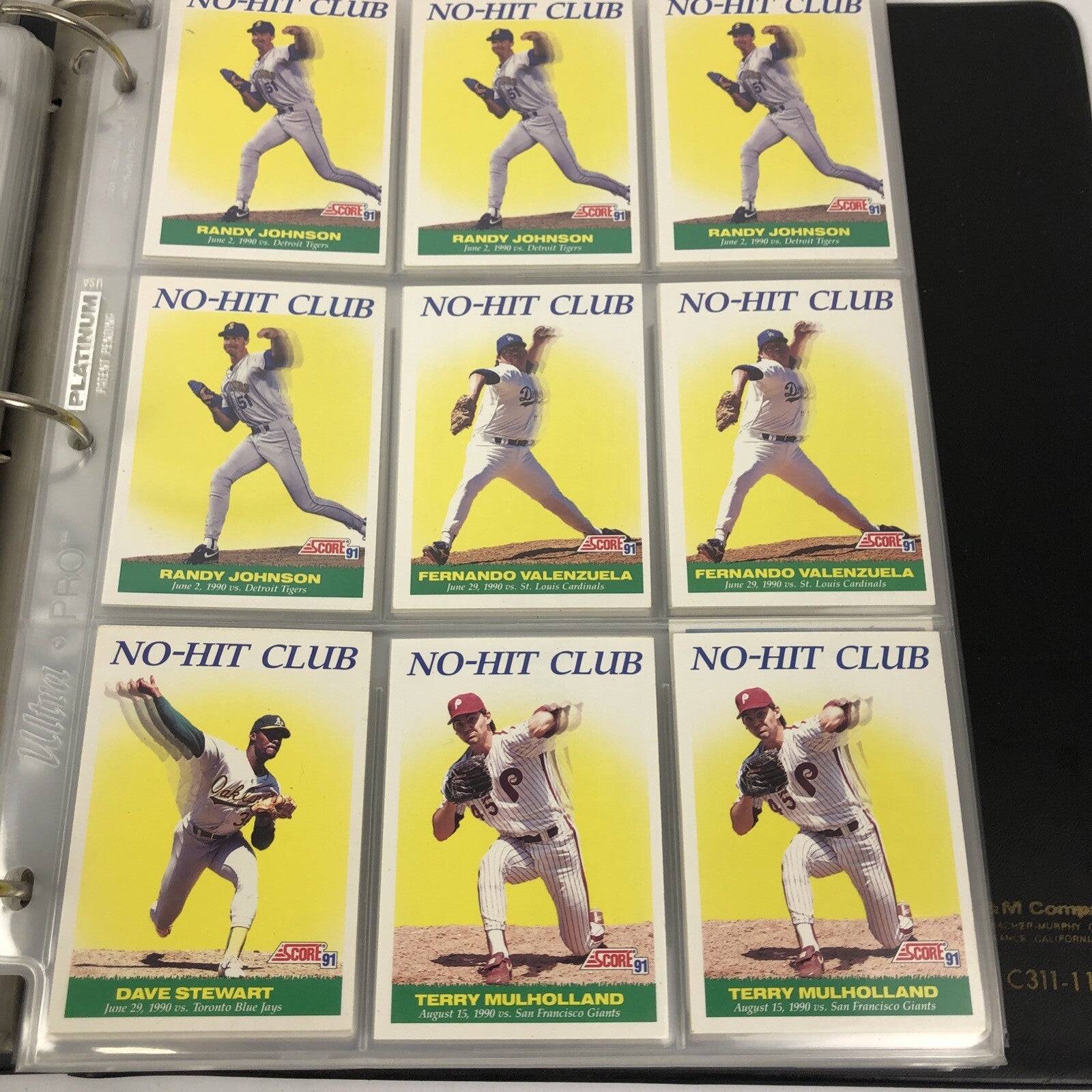Score 1991 Lot of 300+ Baseball Cards Mint Condition Not Graded, See Images