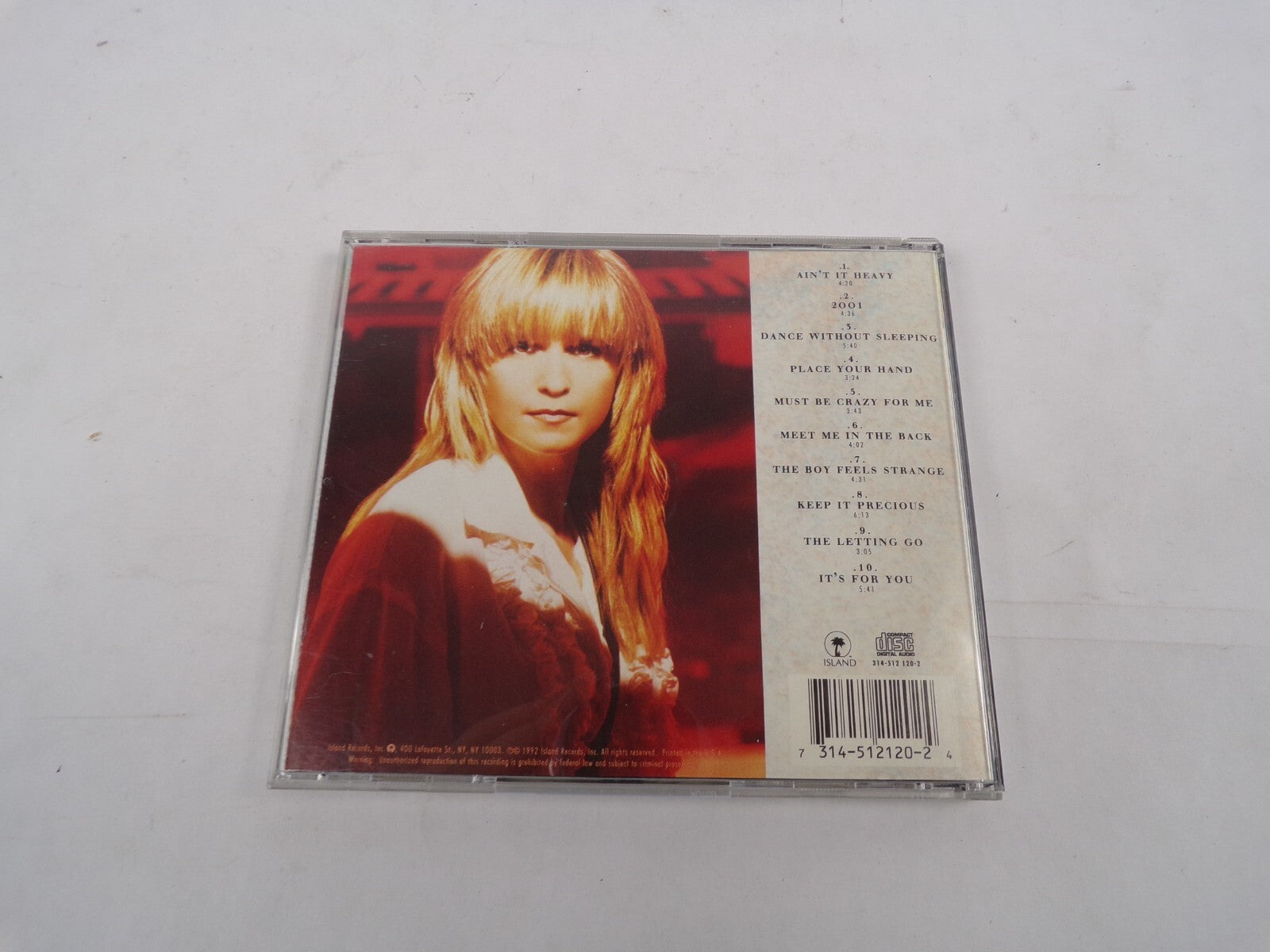 Melissa Etheridge Never Enough Aint It Heavy Dance Without Sleeping Place CD#30