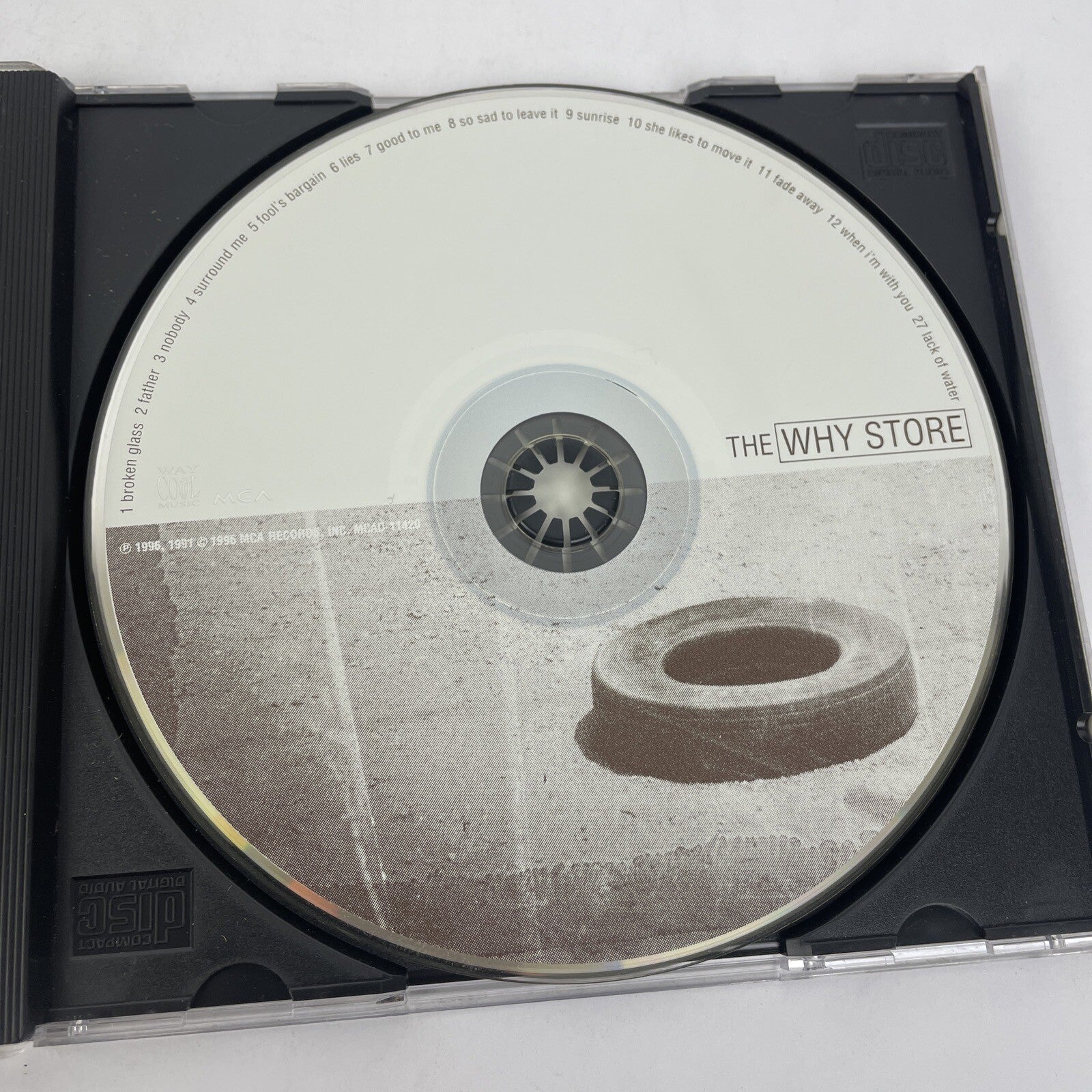 The Why Store, Self Titled ( Digital Audio CD ) , MCA Records 1996 - UVW