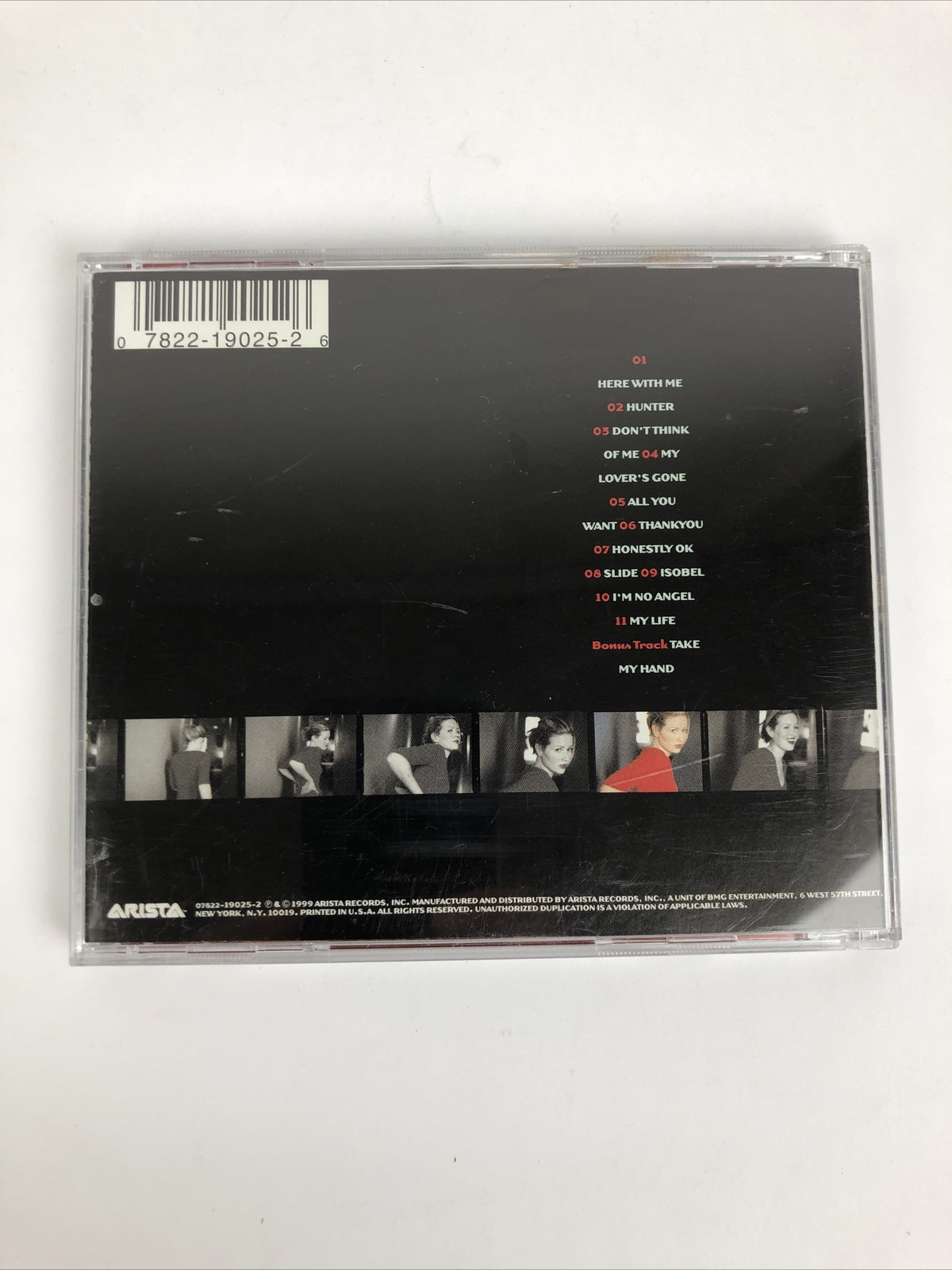 Dido " No Angel " ( Digital Audio CD, 1999, Arista Records ) MINT DISC #56