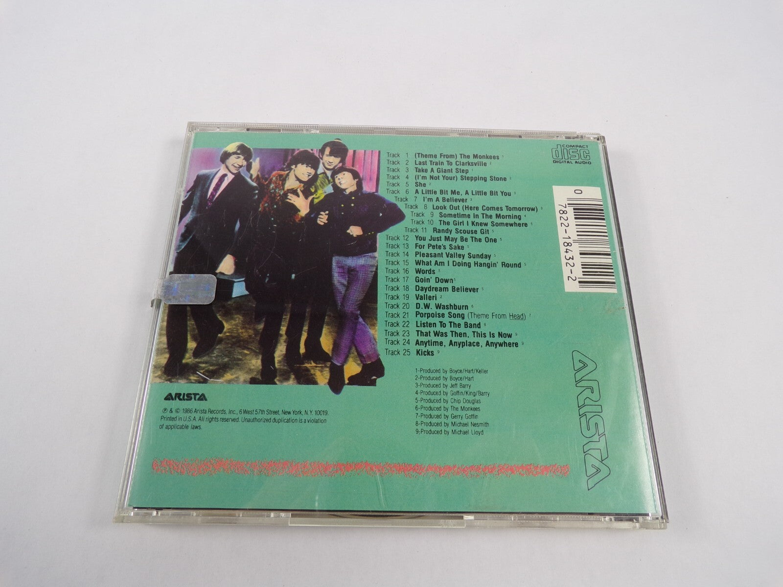 Then & Now The Best Of The Monkees CD#47
