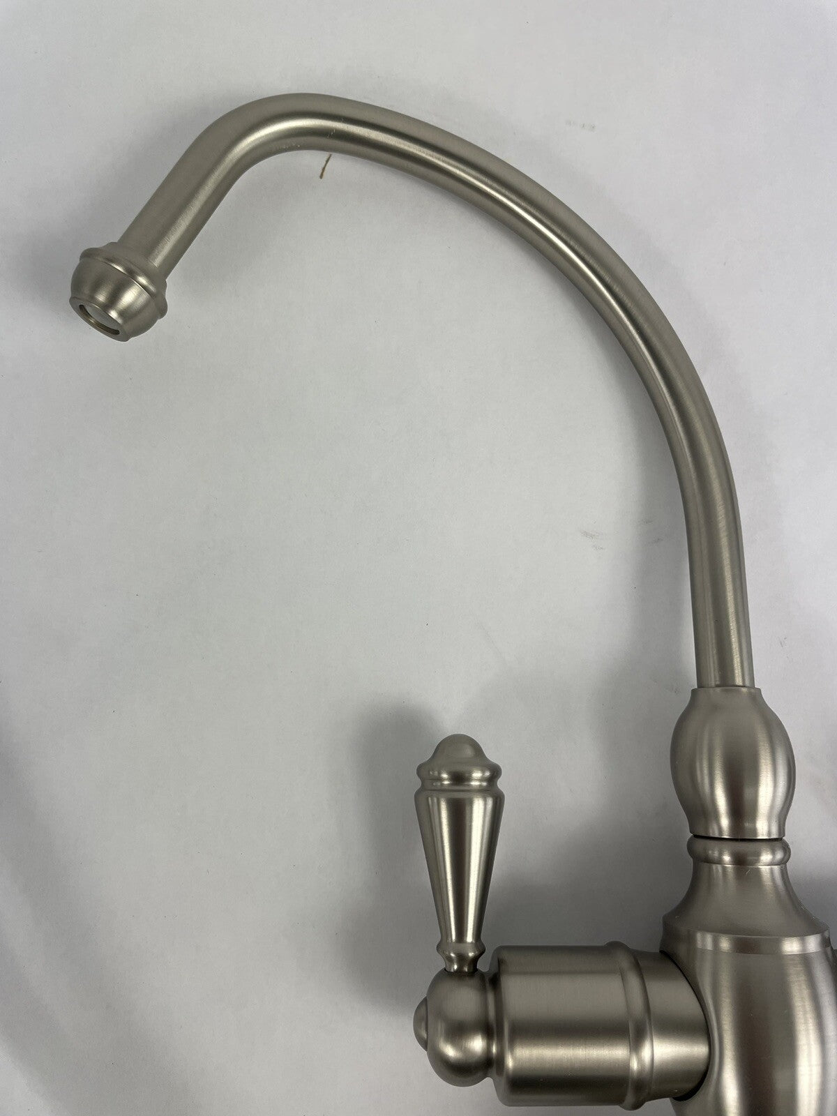 Mountain Plumbing Little Gourmet MT1201 BRN brushed nickel hot and cold kitchen faucet