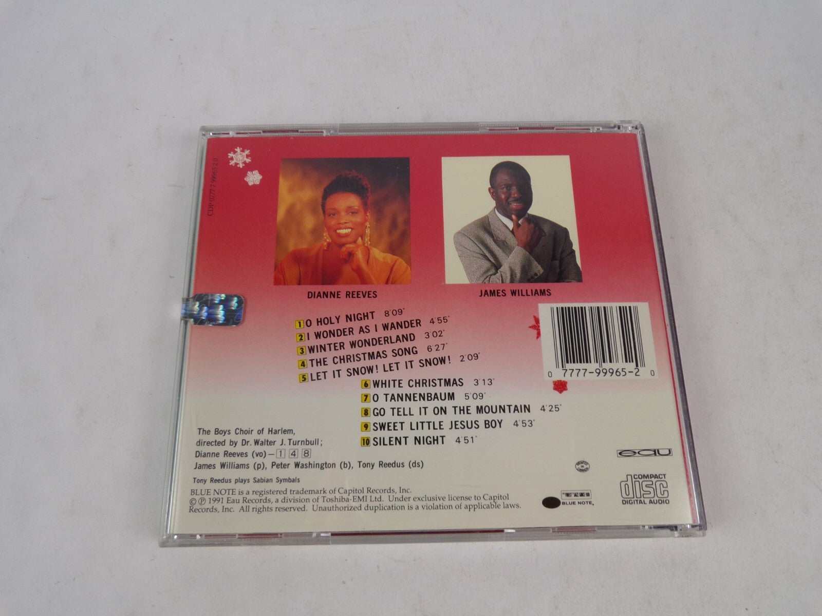 The Boys Choir Of Harlem Christmas Carols And Sacres Songs The Dianne ReeveCD#15