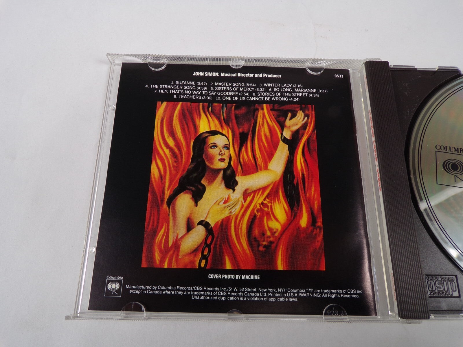 Leohard Conhen Suzanne Master Song Winter LadY The Stranger Song CD#61