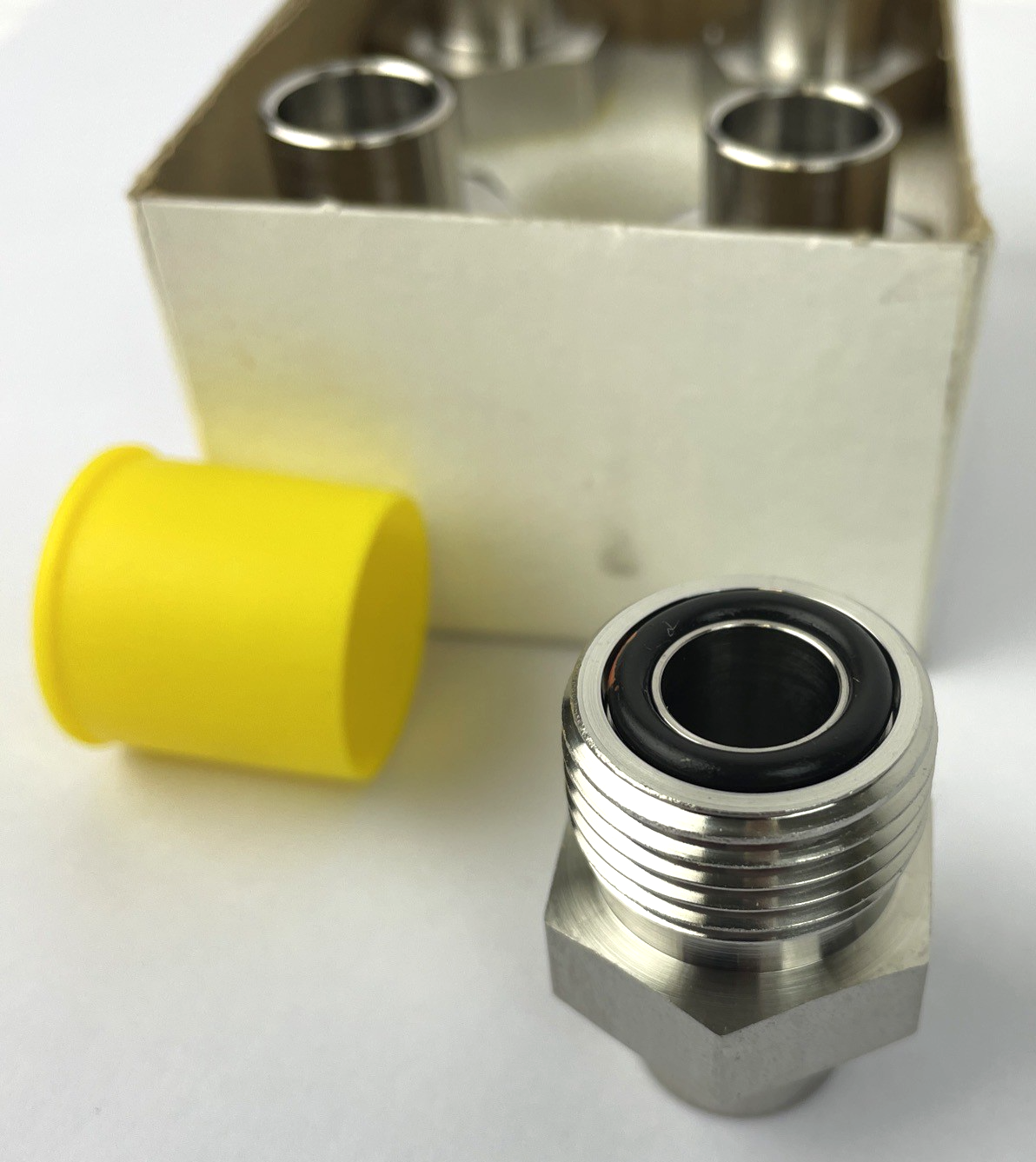 Lot of 5 x OEM Swagelok SS-6-VCO-1 Stainless Steel VCO O-Ring Face Seal Fitting
