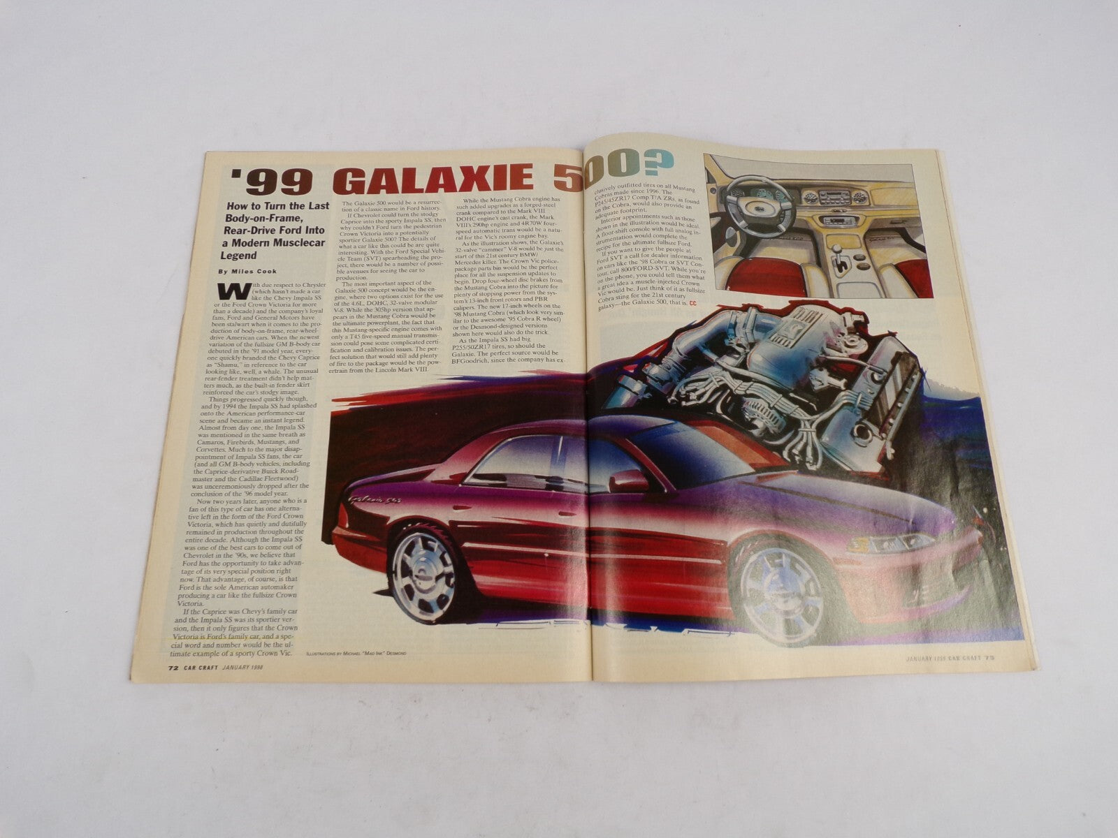 January 1998 Car Craft Inside A 600 HP nitrous Small Block New Hemi Cuda Project