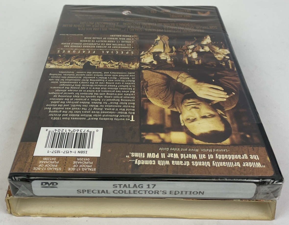 Stalag 17 DVD Video Special Collector's Edition (1953) w Special Features