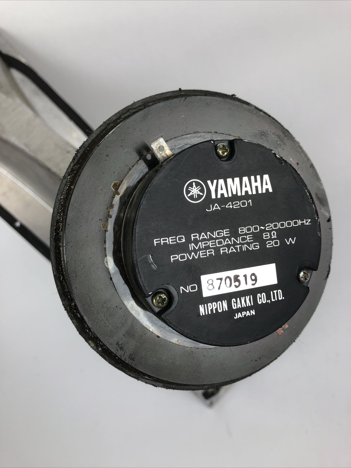 Yamaha JA 4201 S4115H HORN TWEETER 20W 8 Ohms Original - Free Shipping
