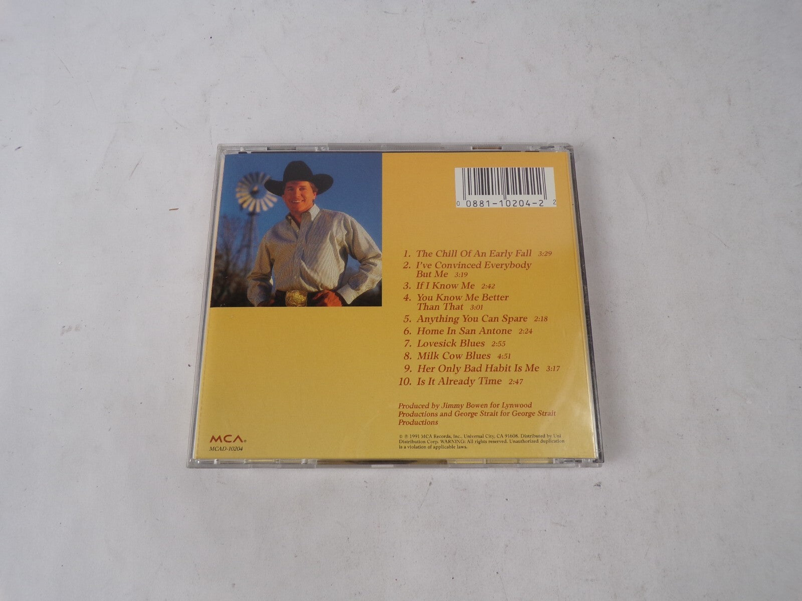 George Strait Chill Of An Early Fall The Chill Of An Early Fall I've ConvinCD#62