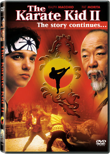 The Karate Kid , The Karate Kid II DVD LOT RALPH MACCHIO PAT MORITA - Mint Discs