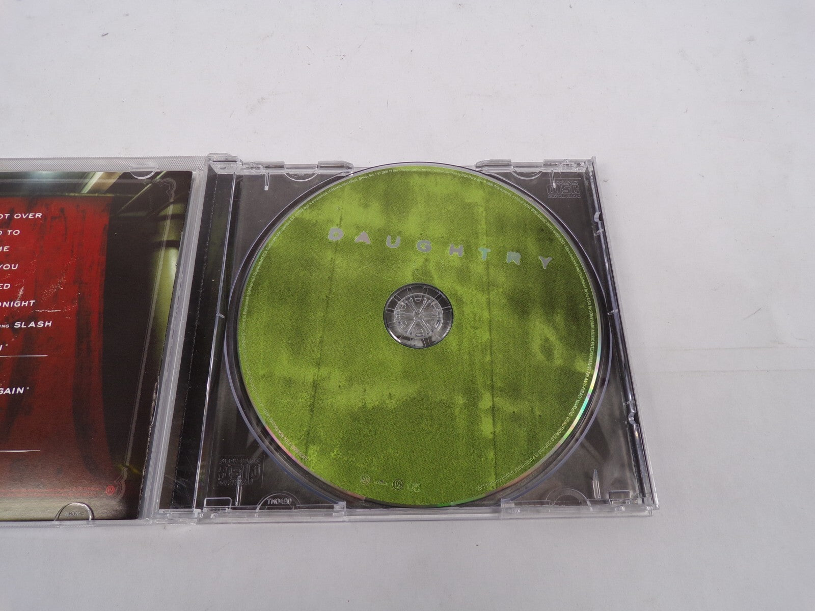 Daughtry Its Not Over Used To Home Over You Crashed Feels Like Tonight CD#26