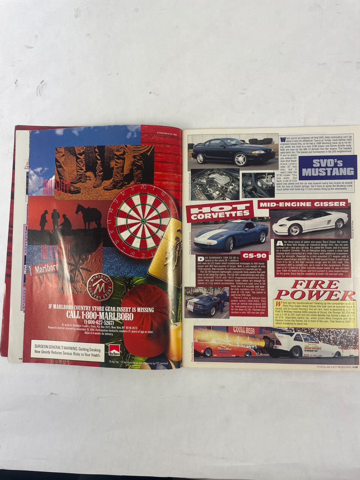 June 1994 Hot Rodding Magazine World's Fastest Street Chevy8,9&10 Second Street