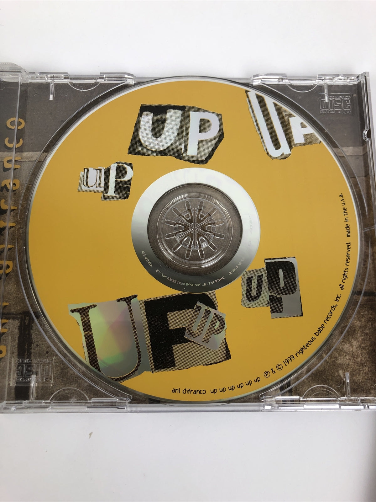2 x Ani Difranco Digital Audio CD Lot " Up Up Up Up " " Not a Pretty Girl " #56