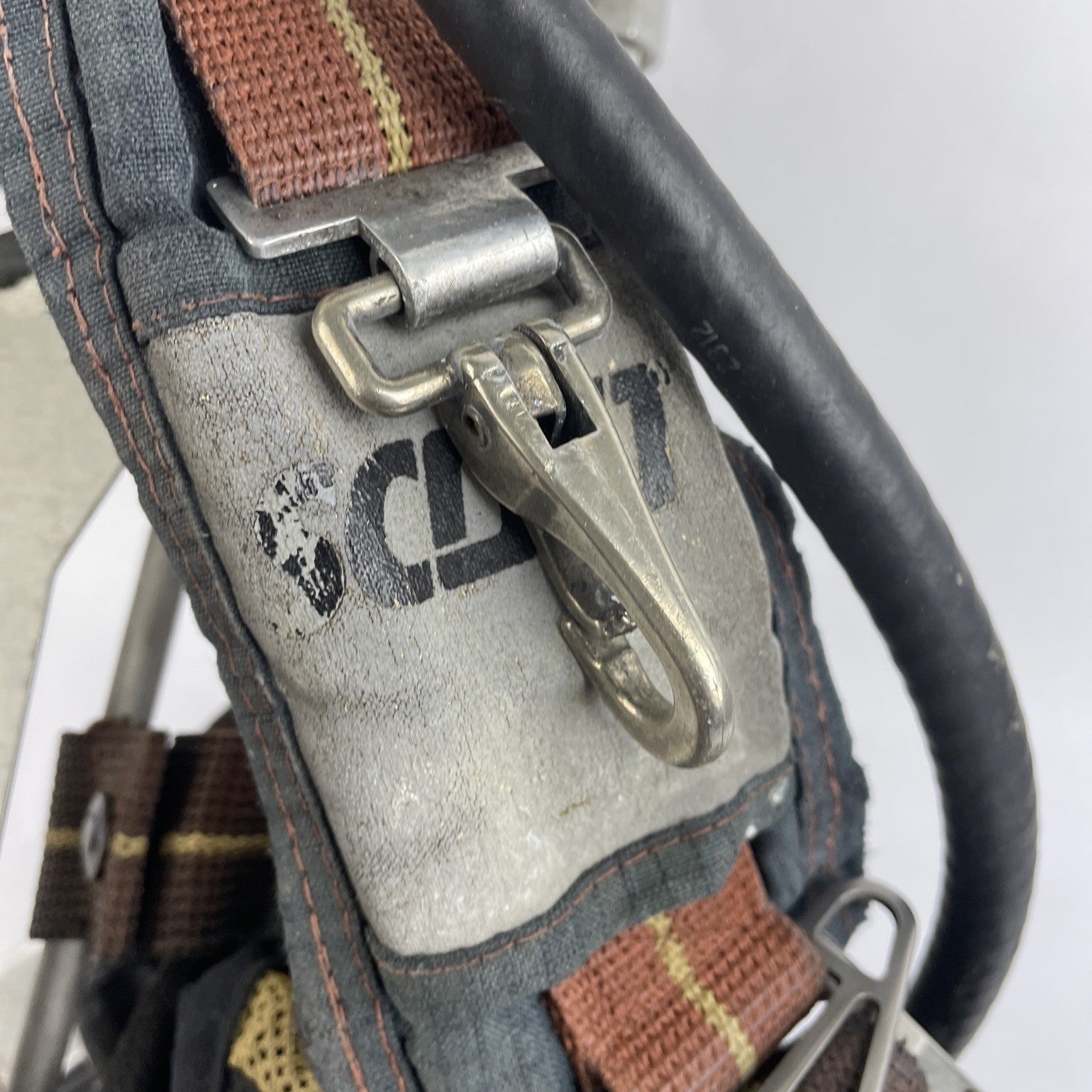 SCOTT SAFETY 4.5 4500 SCBA Air Pack Harness EZ-Flow Air Pak Plus with Sensor O