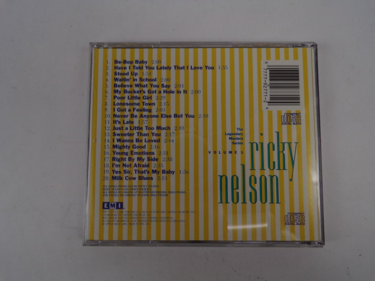 The Best of Rick Nelson Volume 1 CD#38
