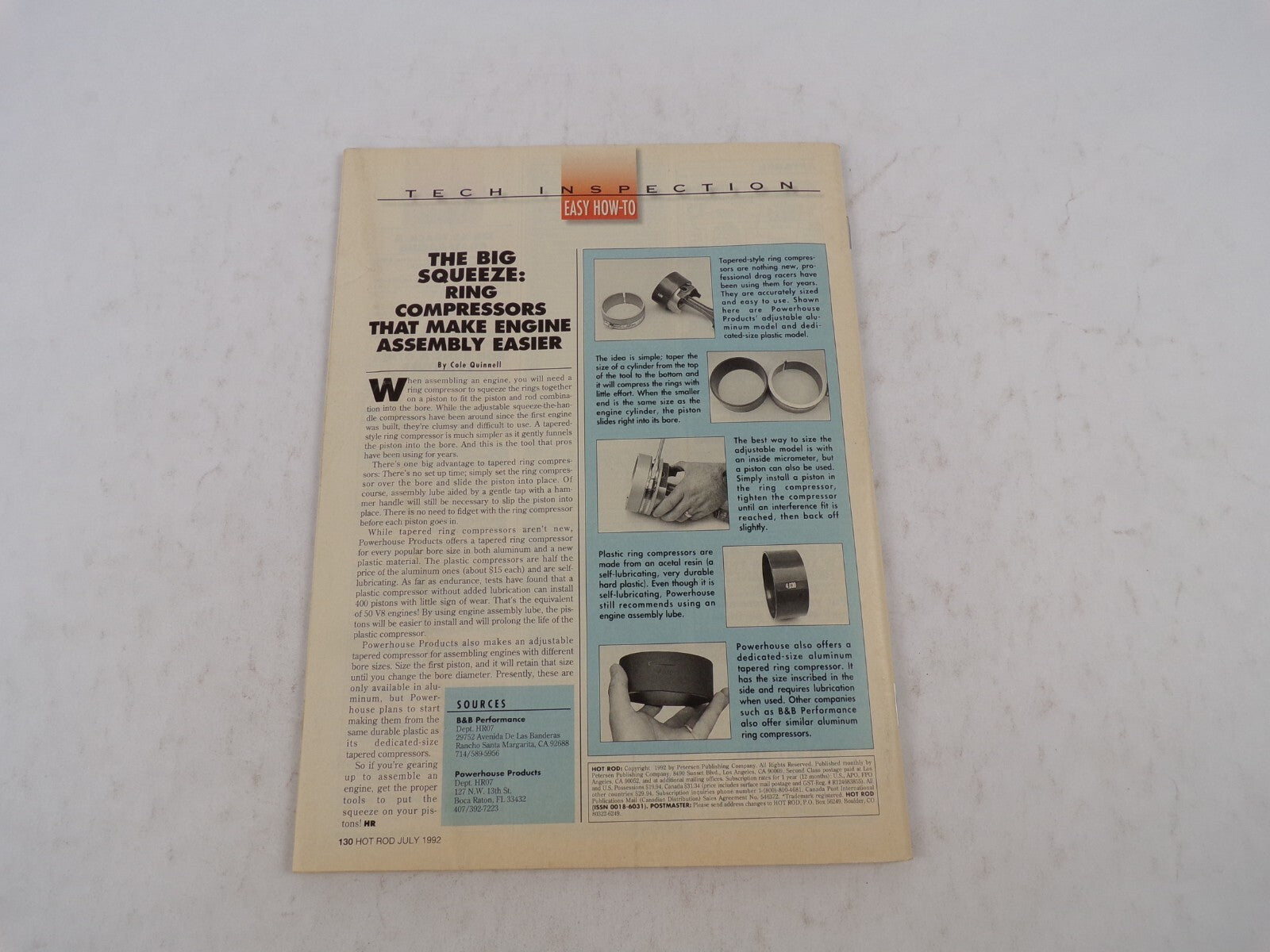 July 1987 Hot Rodding Magazine New Winston Select Select Tobaccos. Smooth,Rich