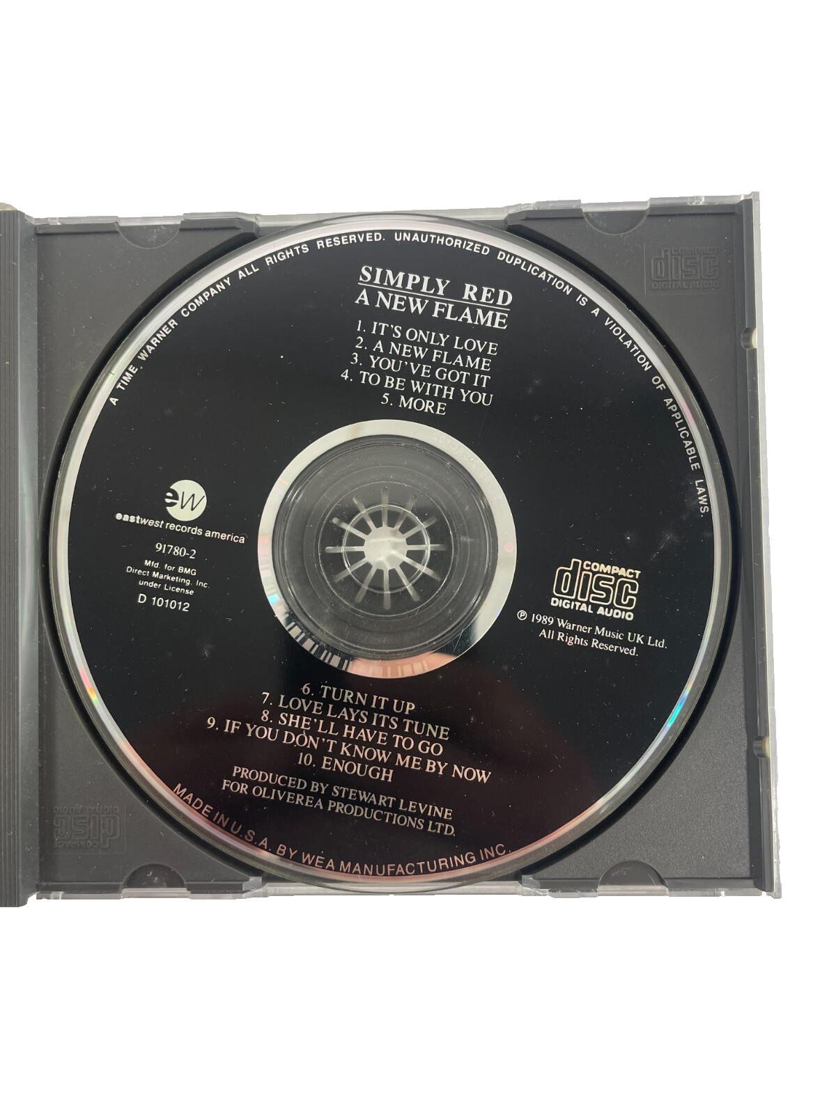 A New Flame Simply Red It's Only Love It's Only Love You've Got It More CD#10
