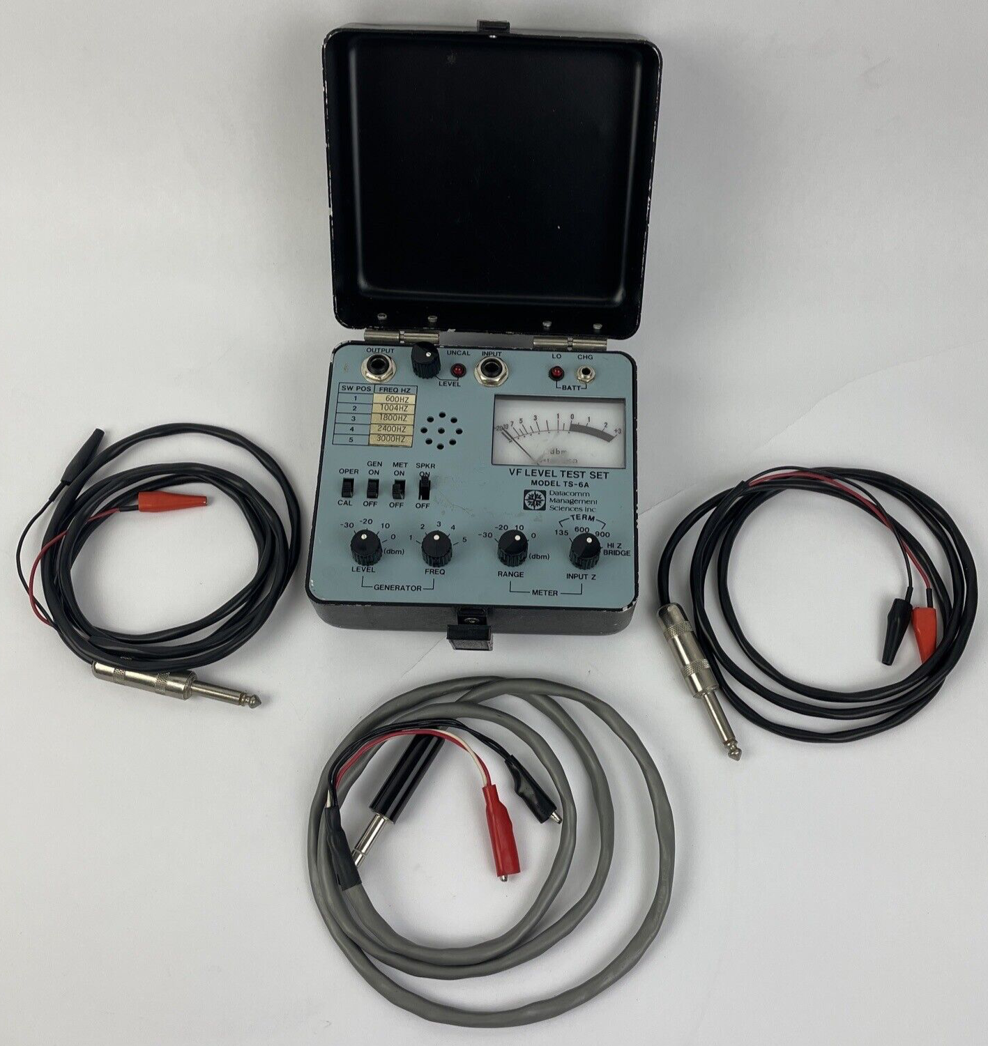 RARE Datacomm Managment Sciences inc. VF Level Test Set Model TS-6A - LOOK