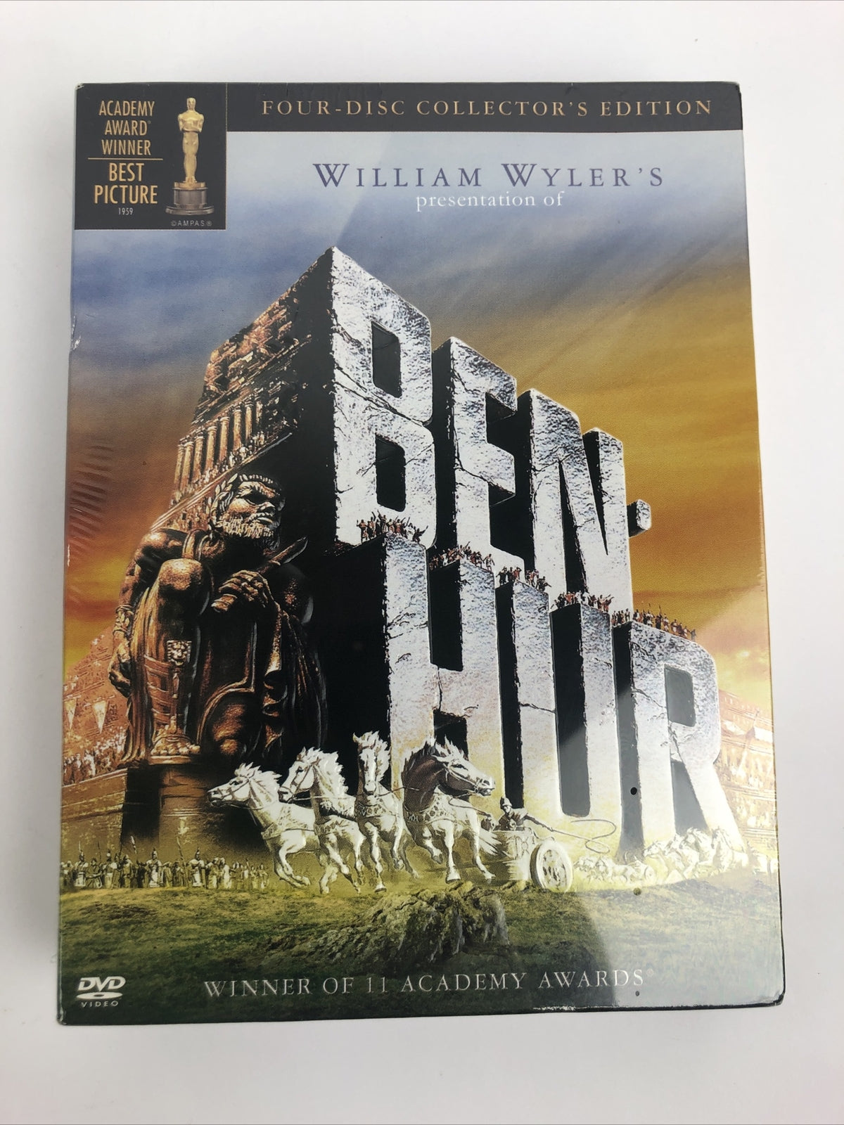 Ben-Hur (DVD, 2005, 4-Disc Set, Collectors Edition) New Sealed - LOOK