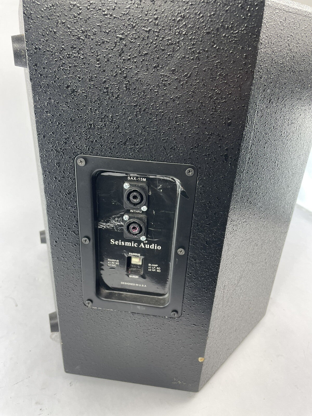 Seismic Audio SAX-15M PA Floor Wedge Monitor