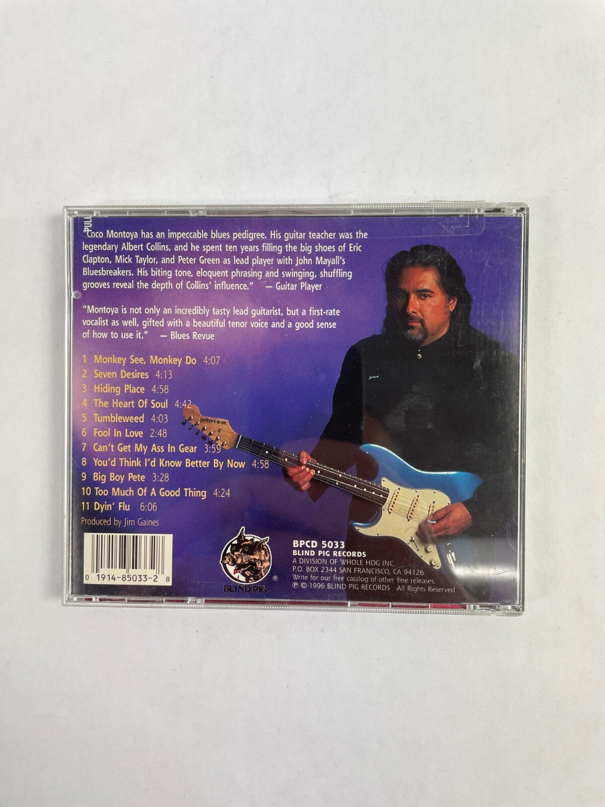 COCO Montoya Ya Think I'd Know Better Monkey See, Monkey Do Seven Desires CD#72
