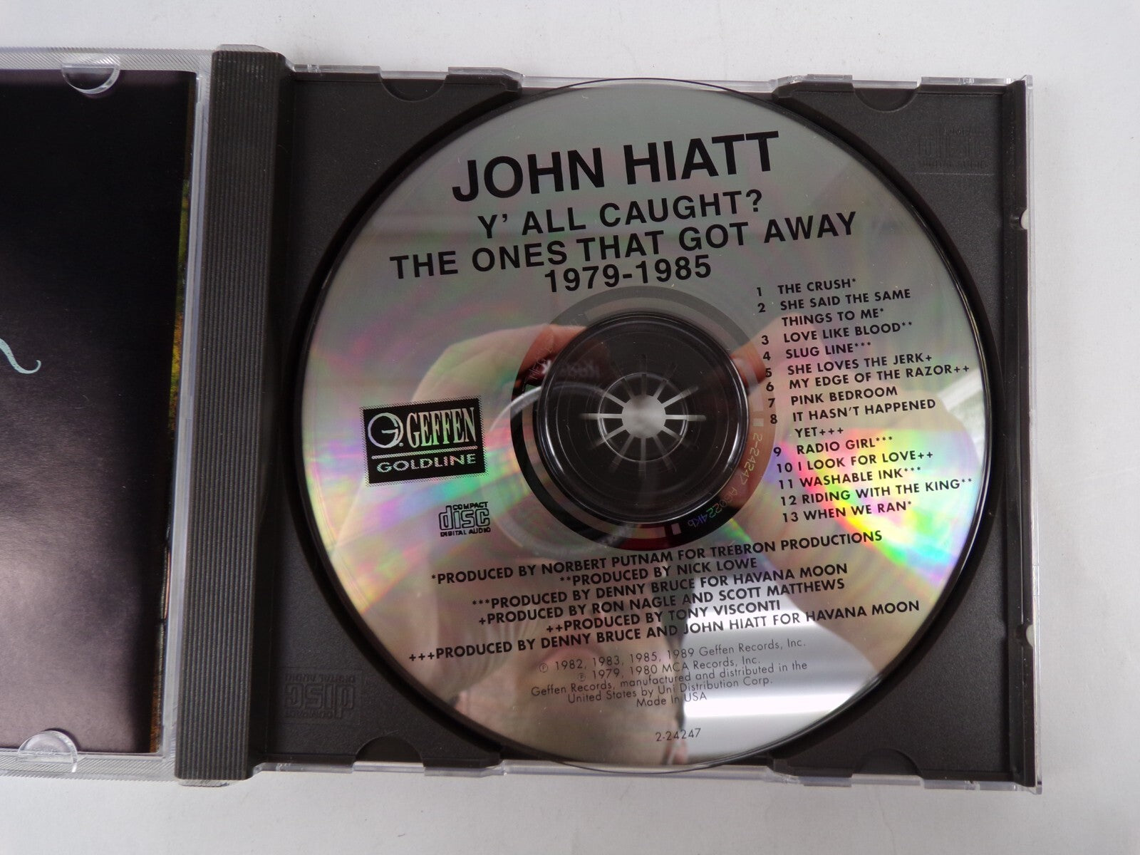 John Hiatt Y'All Caught CD #30