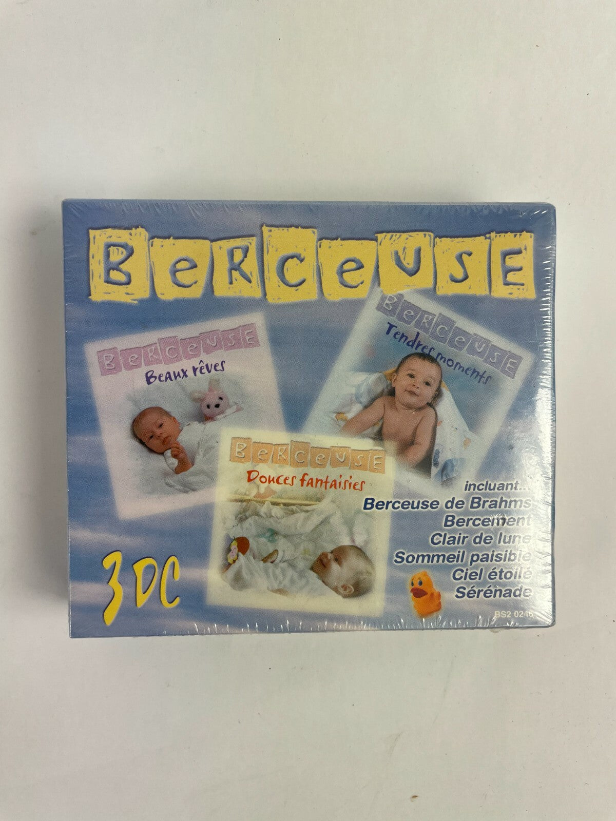 3 x CD Berceuse Beaux Reves Douces Fantaisies Tendres Moments Clair de Lune #39