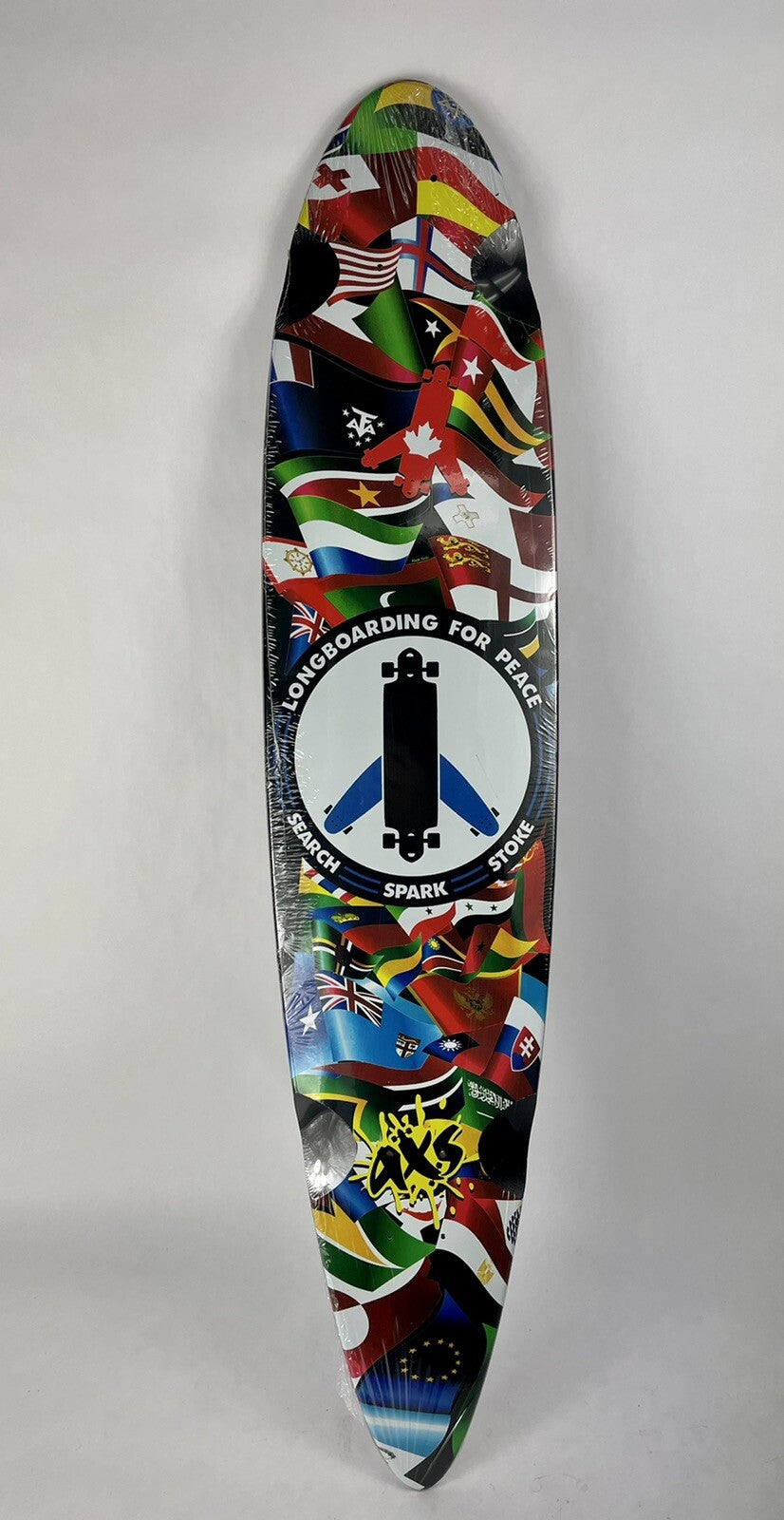LONGBOARDING FOR PEACE Pintail 8ply Maple Top mount Downhill 9X 42" C2