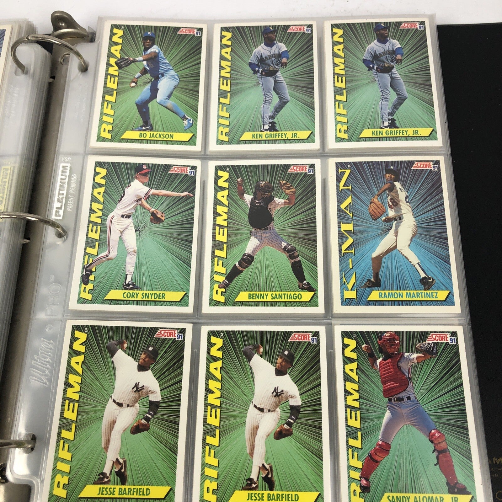 Score 1991 Lot of 300+ Baseball Cards Mint Condition Not Graded, See Images