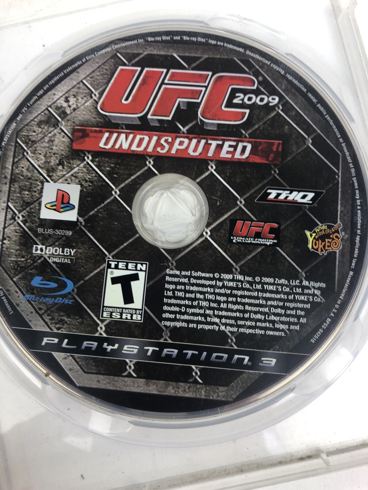 UFC Undisputed 2009 (Sony PlayStation 3, 2009) PS3 * FSTSHP