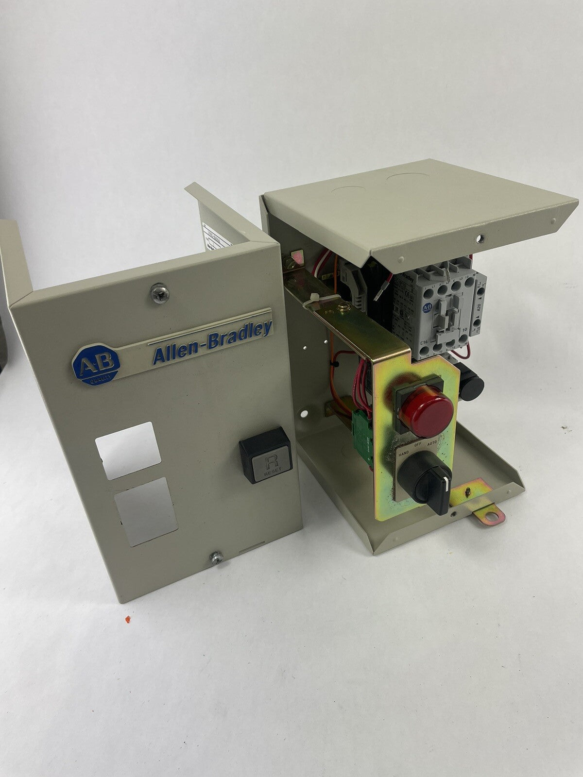 ALLEN-BRADLEY 198E-BA966 Starter Assembly 100-C16*10 MOTOR CONTROLLER Enclosure