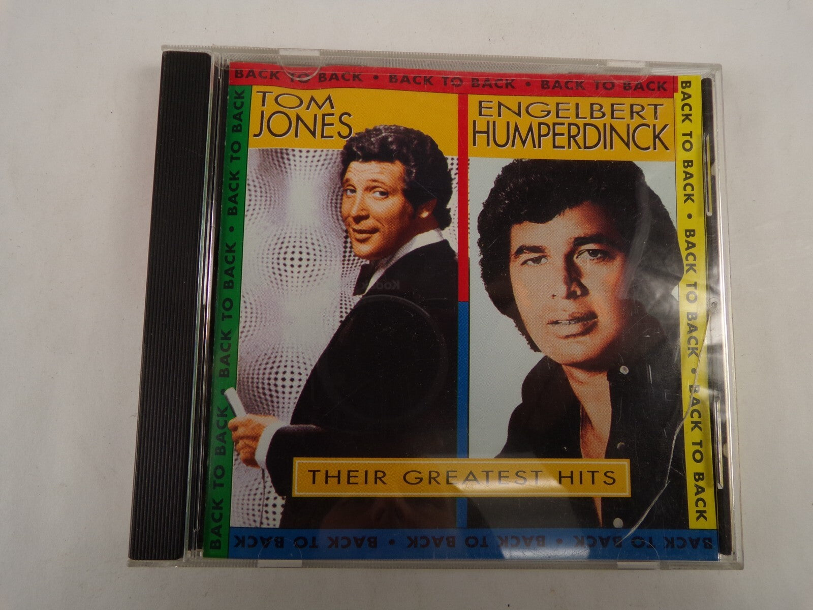 Tom Jones & Engelbert Humperdinck Back To Back Not Responsible CD#54