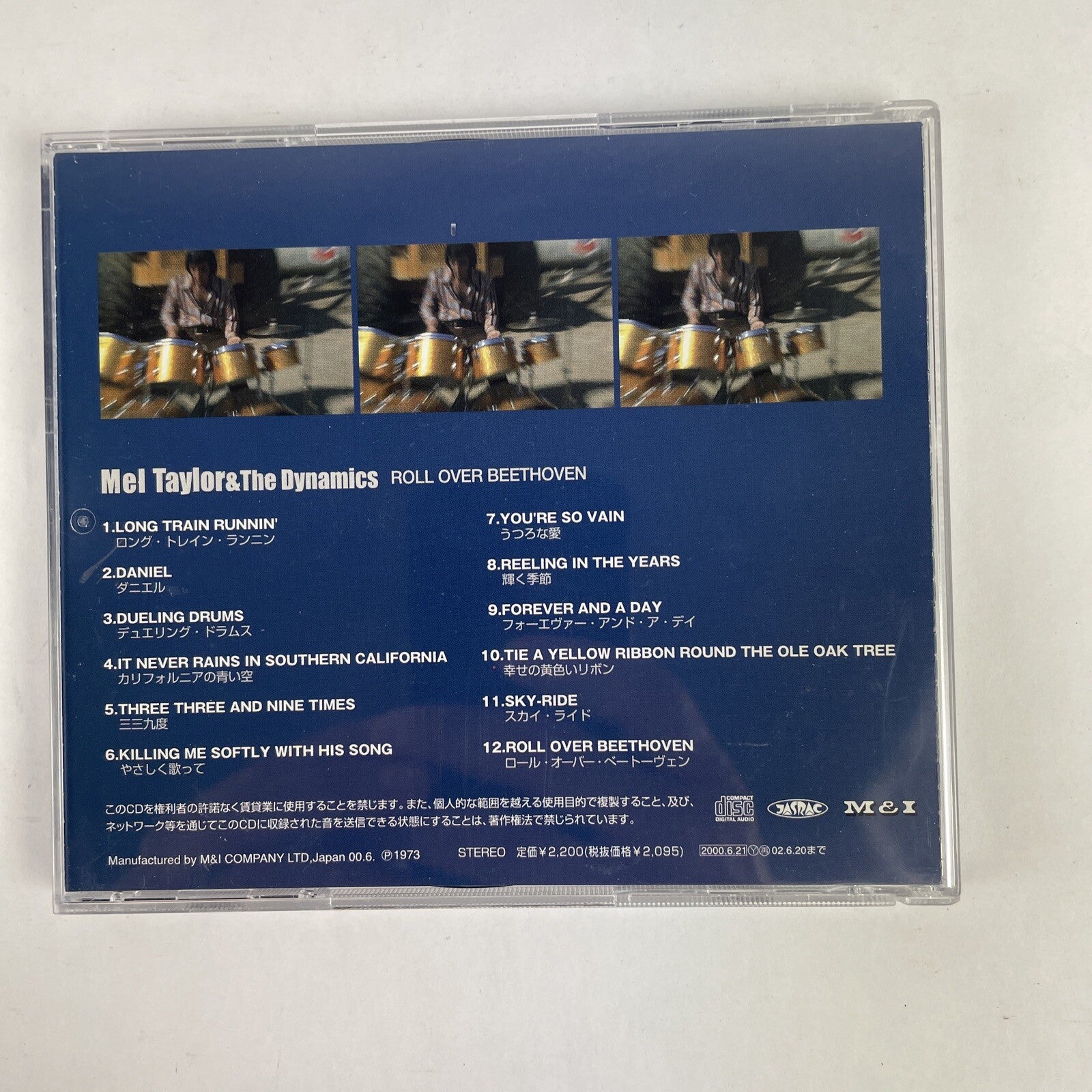 Mel Taylor & The Dynamics - Roll Over Beethoven CD Japanese Import #17