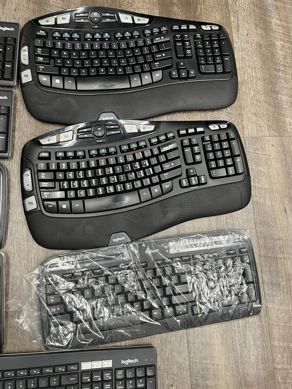 Lot of 8: Logitech Wireless Keyboard - No Dongles
