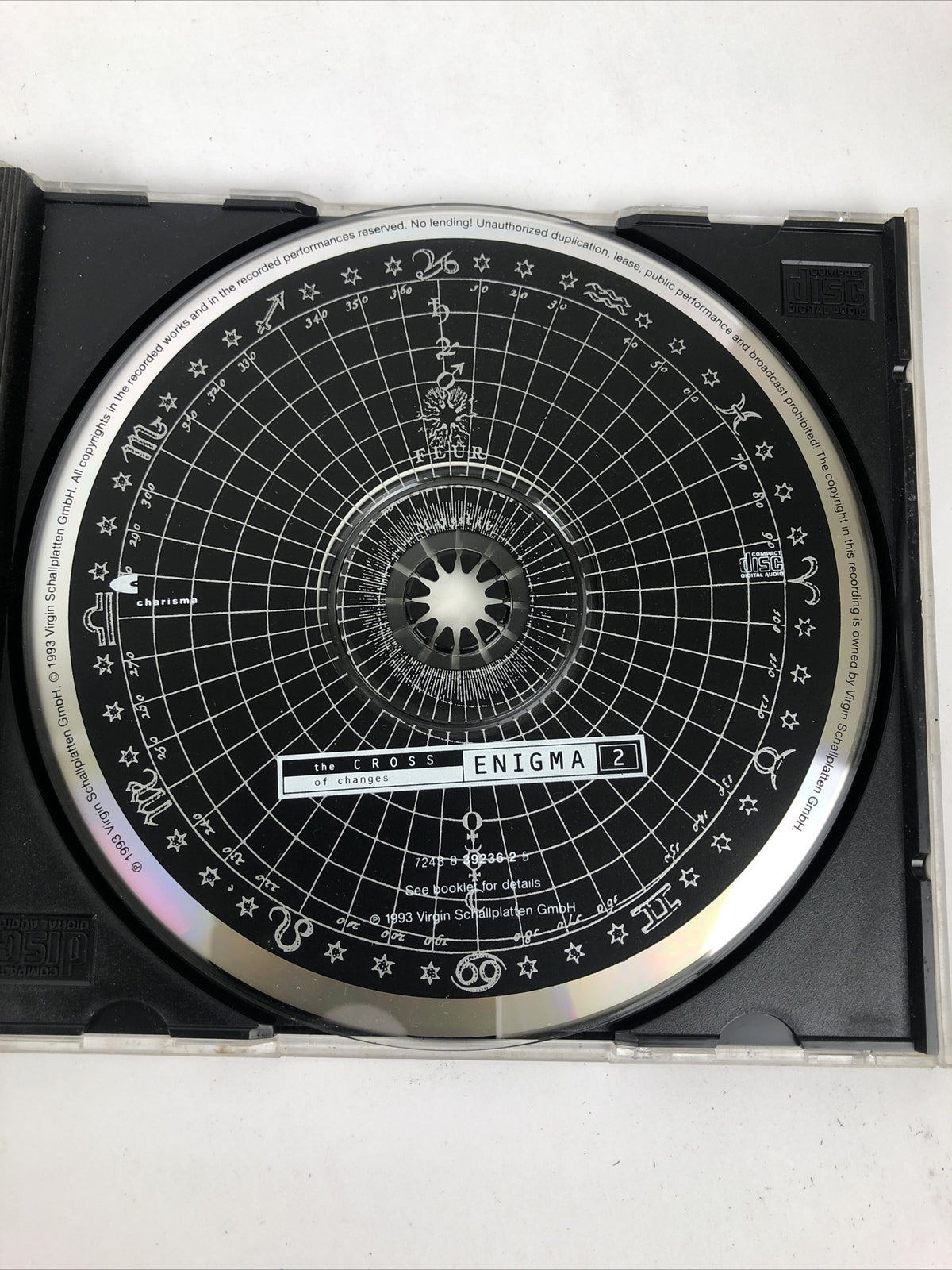 Enigma : The Cross Of Changes - Enigma 2 CD (1993) Charisma Records